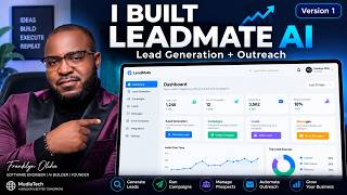 I Built LeadMate AI | AI Lead Generation & Outreach Platform – Full Walkthrough