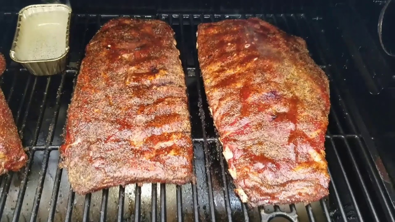 Pitboss Austin XL Ribs and Pork butt Part 1 - YouTube