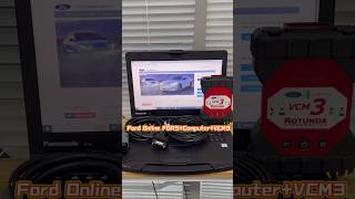 Ford VCM3 Ford Mazda diagnostic tool supports CAN FD DOIP online software