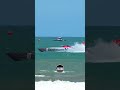 Outta Pocket Racing in the surf, battling a Monster