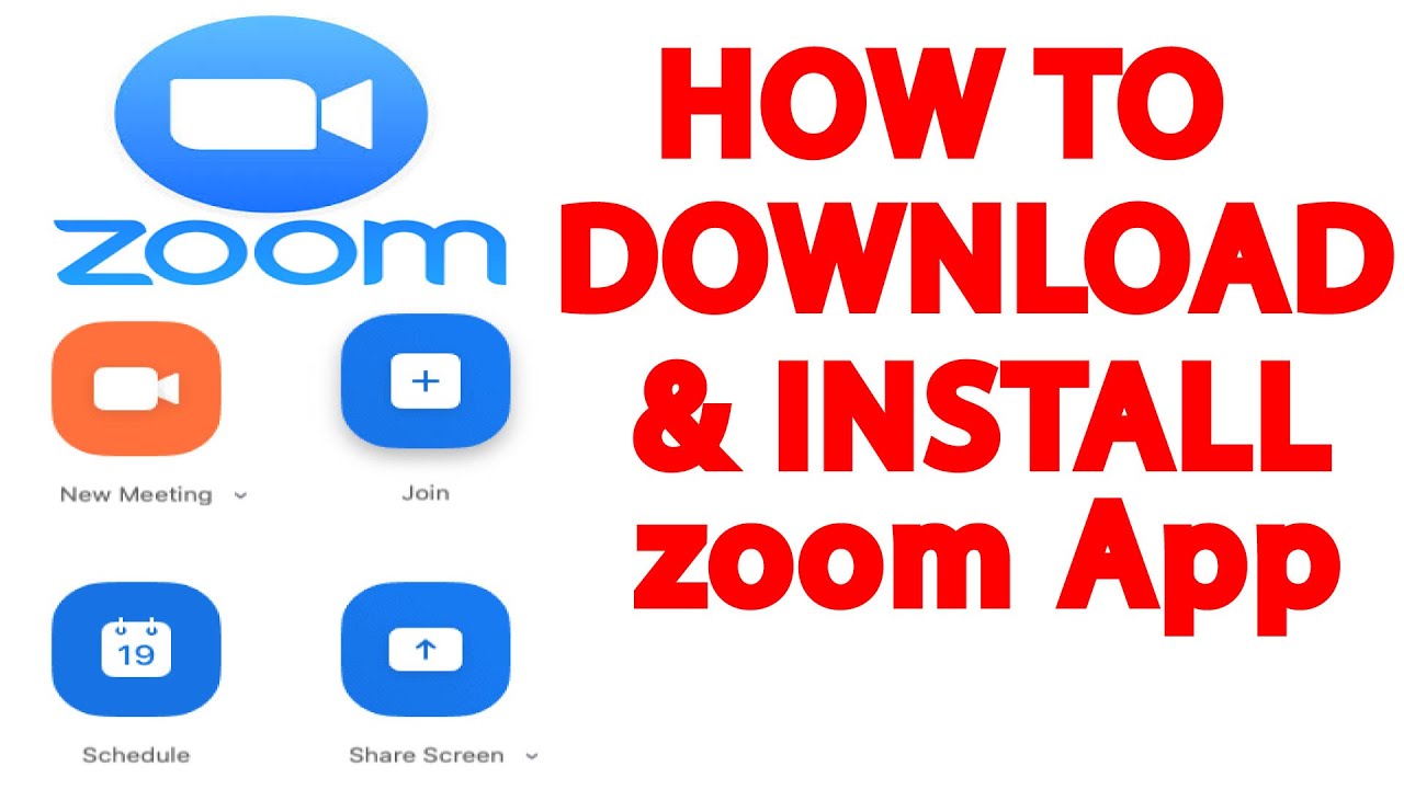 How to download & install zoom cloud meeting app for Mac & PC Laptop / Zoom Cloud app latest