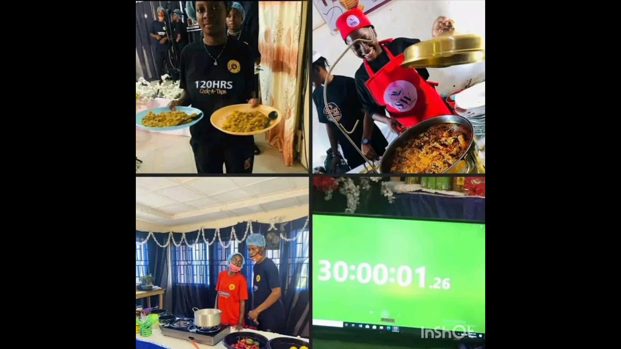 Hilda Baci's 100hrs cookathon for Guinness world record vs Chef Damilola 120hrs cookathon 😳🤷