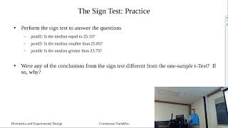 Sign Test in R