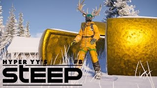 #8【steam】わいわいのハイテンション雪遊び【STEEP】