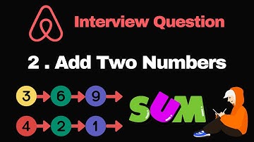 Add Two Numbers | LeetCode 2 | Linked List | Python Solution