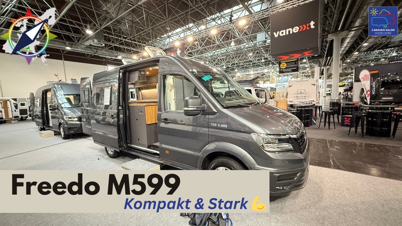 Neuer Kastenwagen-Camper: Freedo M 599 auf MAN TGE Basis