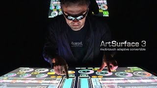 Responsive touch table-stand-wall hybrid ArtSurface 3 is shipping