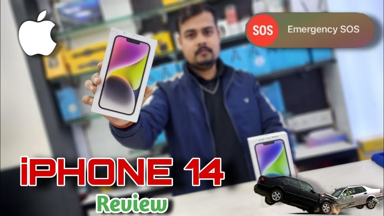 Apple iphone 14 Review || A15 Bionic Chip || Crash Detection ||SOS Satellite Features || IP68
