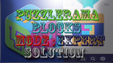 Puzzlerama Android Game-play (Blocks Expert Level 01-25)