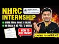 NHRC Internship 2026 🔥 | ₹12,000 Stipend + Certificate | Eligibility & Full Apply Process