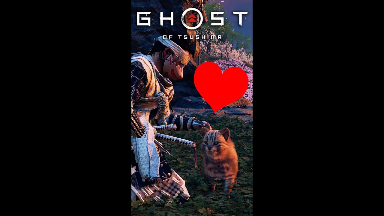 Petting All The Animals in Ghost of Tsushima #Shorts