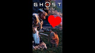 Petting All The Animals in Ghost of Tsushima #Shorts