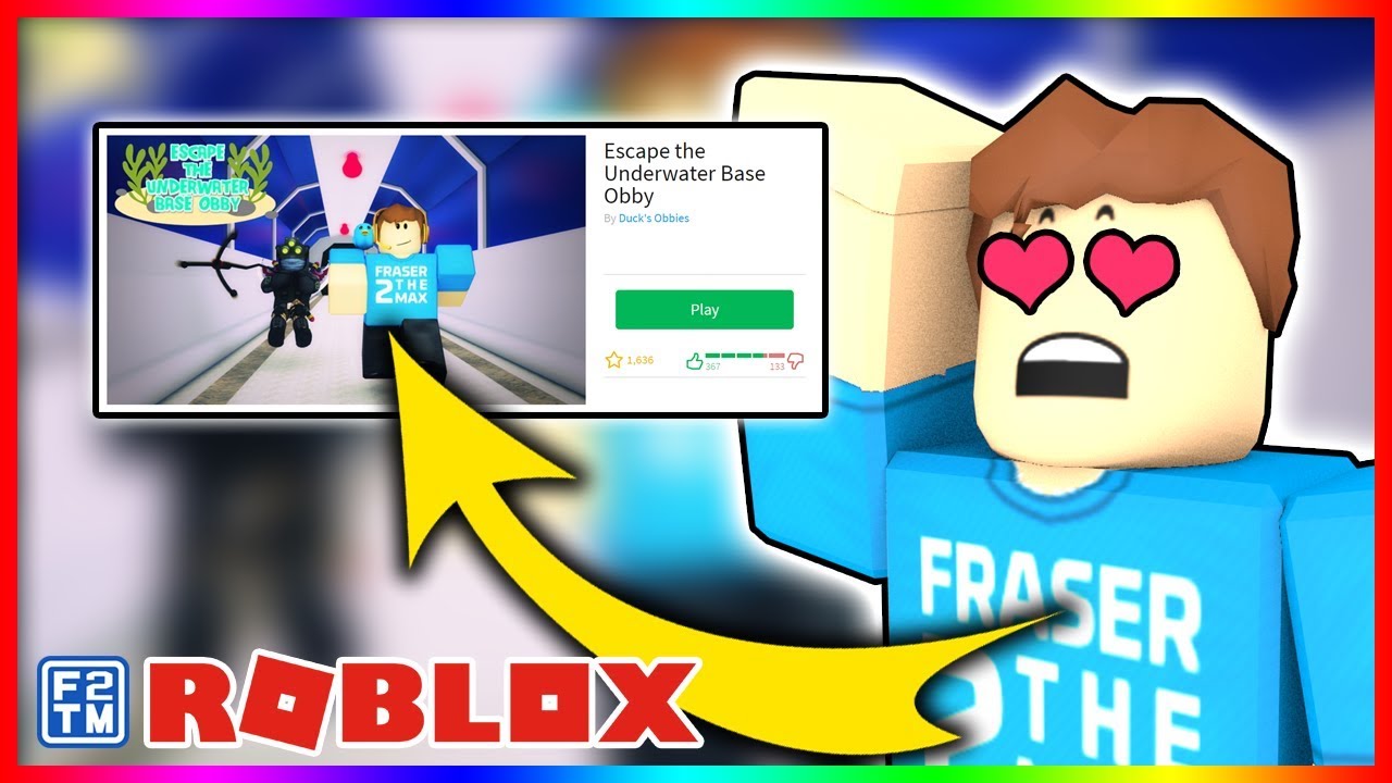 escape the underwater base obby in roblox vloggest