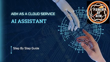 Boost Productivity with AEMaaCS AI Assistant | Complete Guide @AEMGeeks  @SGAEM @PowerofAEM
