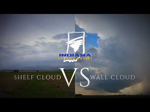 Shelf Cloud VS. Wall Cloud