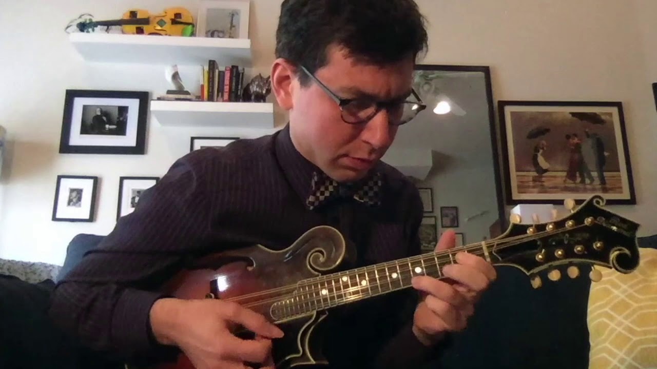 Bluegrass mandolin chord melody ARKANSAS TRAVELER YouTube