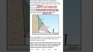 2024 tyt AYT geometri kendi benzerlik sorusu ve çözümü
