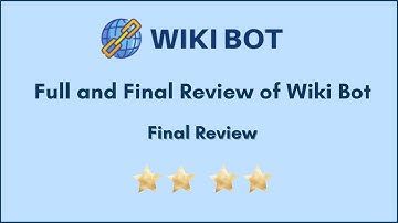 Wiki Bot Review |What is Wiki Bot? |Things to know Know Before Buying Wiki Bot-SEO Tool|Final Review