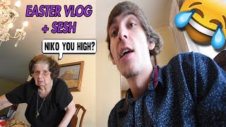 I Got LIT At Grandma's House on EASTER (STIIIZY BLINKERS & JOINT SESH)