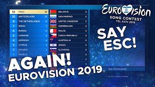 Eurovision 2019 Again! | Grand Final Show & Voting