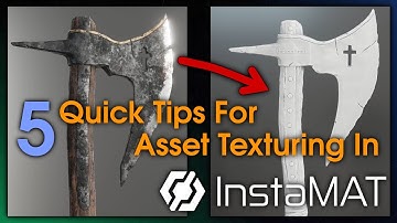 5 Quick Tips For Asset Texturing In InstaMAT