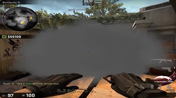 CSGO - Overpass - B Site Bridge from Monster