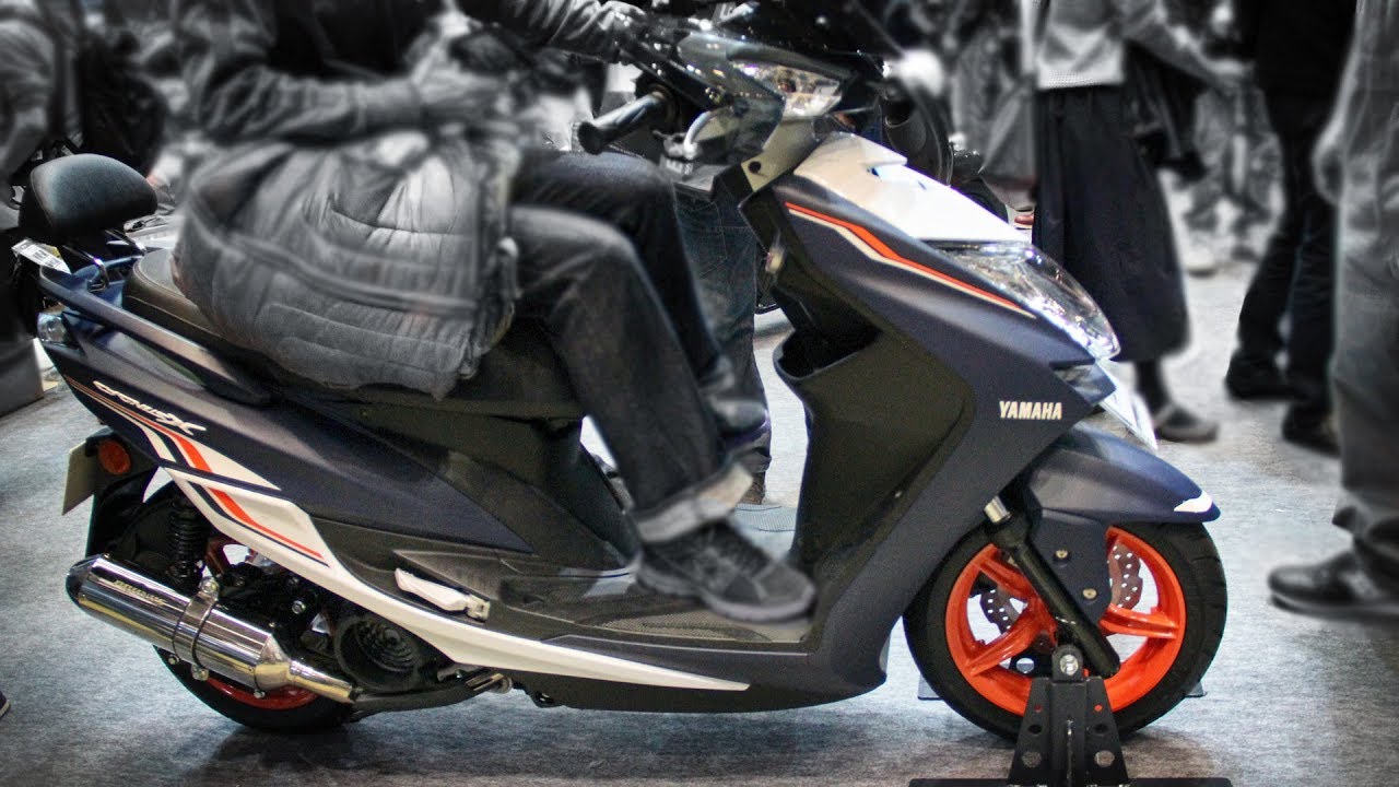 2018 YAMAHA CYGNUS-X SR 純正アクセサリー装着車 - YouTube