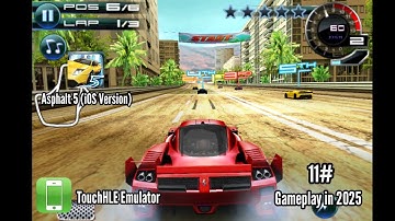 Asphalt 5 (iOS Version) - TouchHLE Emulator On Android Gameplay 11#