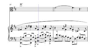 Viola & Piano Sheet Music | Fauré - Les Berceaux
