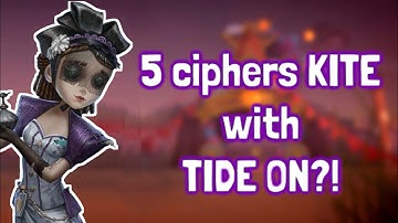 MESSED up Perfume? 5 CIPHERS KITE without Broken Windows | Identity V