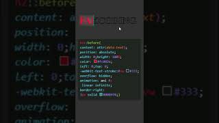 CSS Creative Text Animation Effects With Shadow | HTML & CSS Only