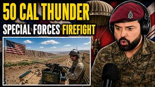 US Troops OPEN UP with 50 Cal Machine Gun in Afghanistan | Helmet Cam Footage