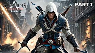 ASSASSIN'S CREED 3 REMASTERED PC Gameplay Part 1 -  INTRO - Journey to the New World