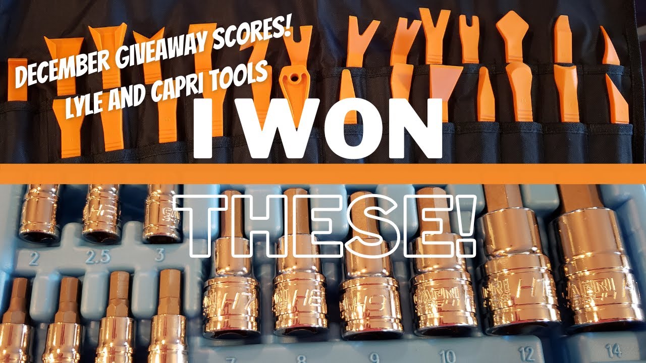 I ACTUALLY WON THESE TOOLS
