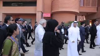 Indias Prime Minister, H.e. Narendra Modi, Visits Masdar