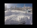 Plowing Driveway with Quad