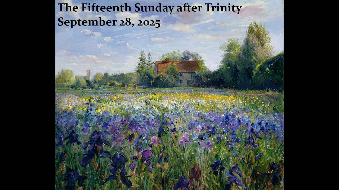 Sermon - The Fifteenth Sunday after Trinity