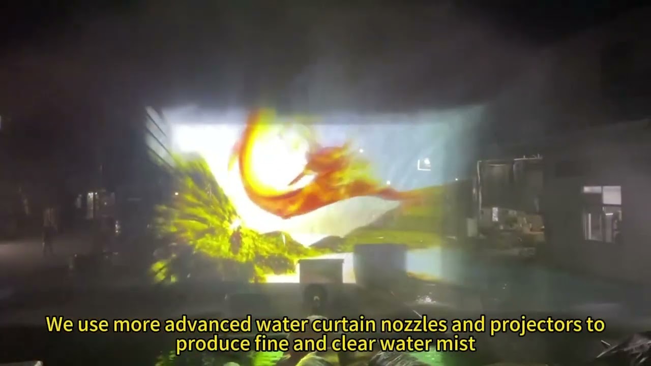 How Water Screen Projection Works – Explained in 5 Minutes