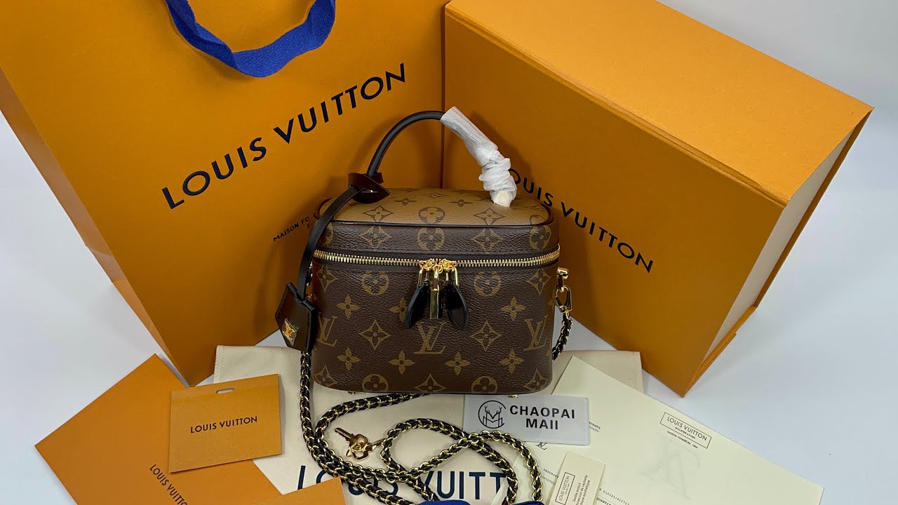 Louis Vuitton MONOGRAM Vanity pm (M45165)  Bags designer fashion, Bags,  Louis vuitton bag