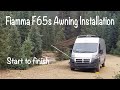 ProMaster 3500 Fiamma F65s Awning Installation