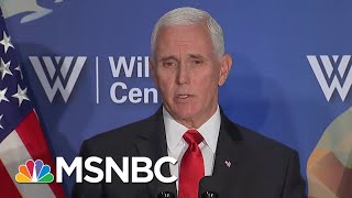Fact-Checking Vice President Mike Pence On The NBA, China, And Foxconn | Velshi & Ruhle | MSNBC