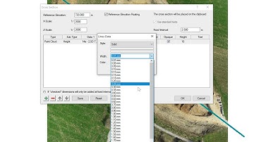 Calculate Profile from Point Cloud
