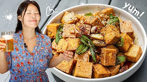 Crispy Chili Garlic Tofu Recipe | Easy and Delicious Recipe Ready in Minutes | Seonkyoung Longest - DayDayNews