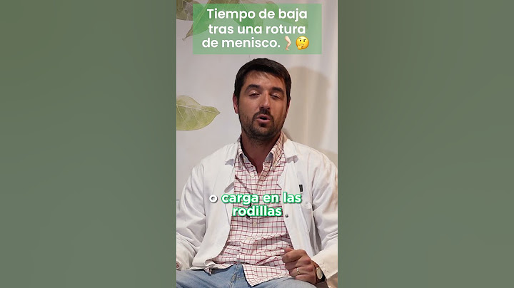 Tiempo de recuperación de operación de menisco. TODAS las claves | Clínicas H3