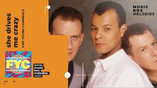 She Drives Me Crazy by Fine Young Cannibals Music box version