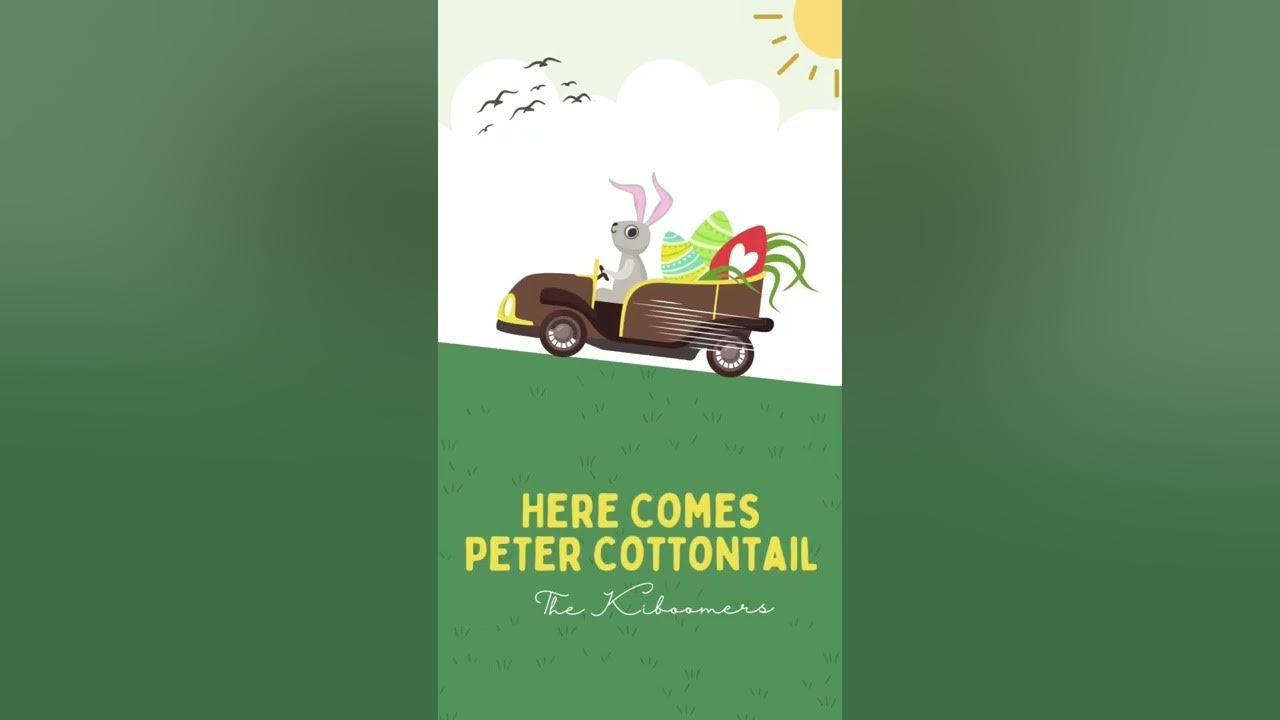 Here Comes Peter Cottontail | The Kiboomers #shorts