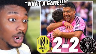 MESSI GOAL & SUAREZ EQUALIZER 🤯Nashville SC 2-2 Inter Miami Reaction!