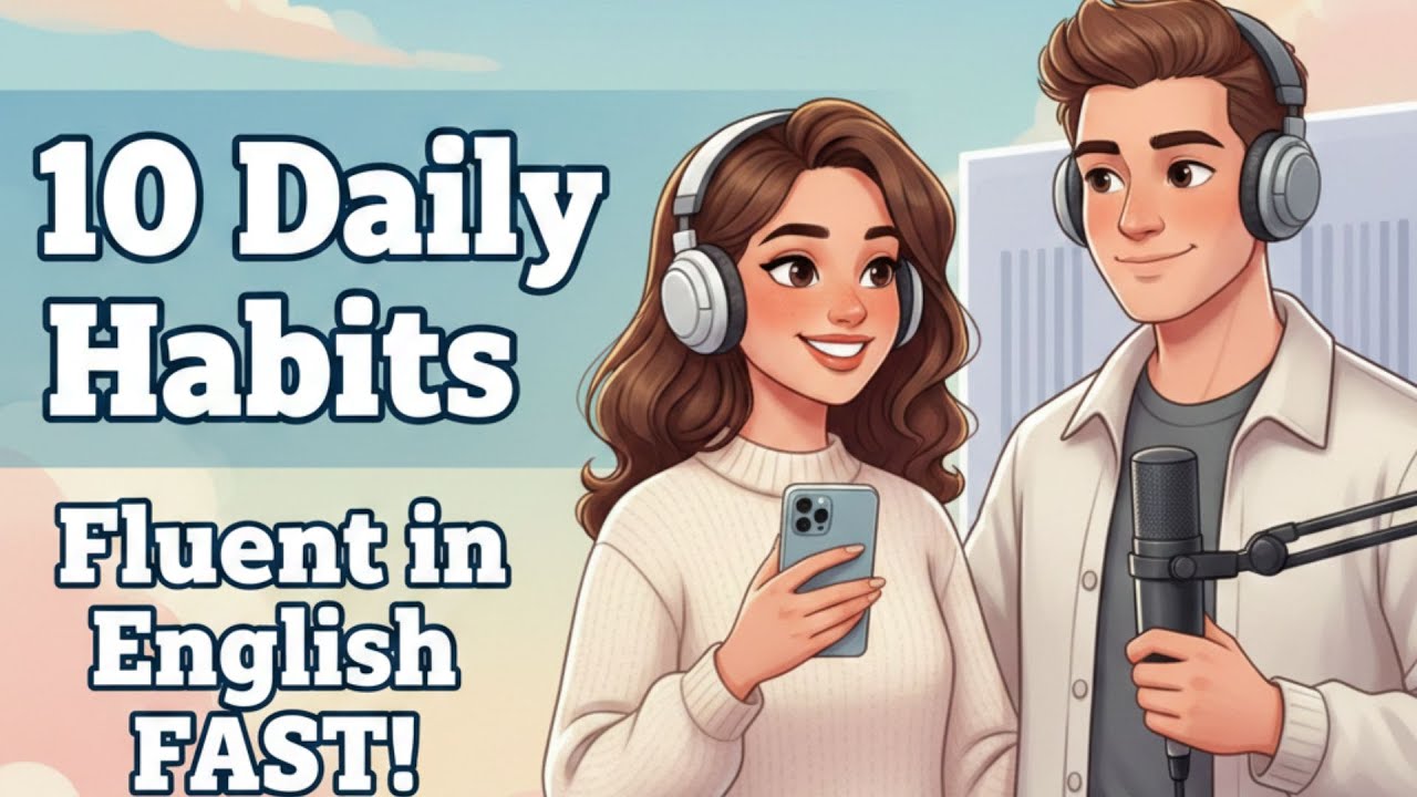 10 Daily Habits That Will Make You Fluent in English Fast! | English Podcast