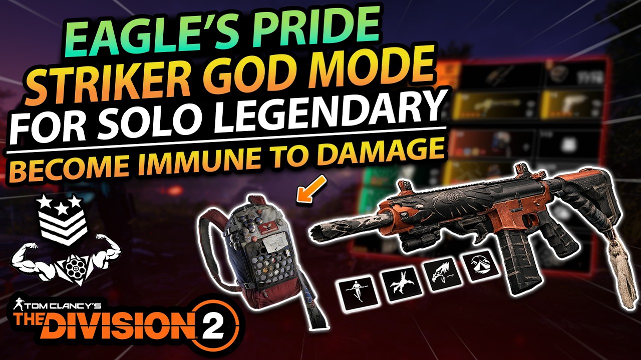 The Division 2 | Harrier Pride + Eagle Bearer Turn Striker Into GOD MODE!