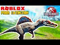 Roblox Prior Extinction - The BEST Jurassic Park Spinosaurus Ever!?